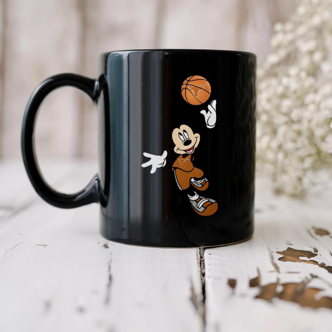 Texas Longhorns Mickey Mouse March Madness 2023 Mug
