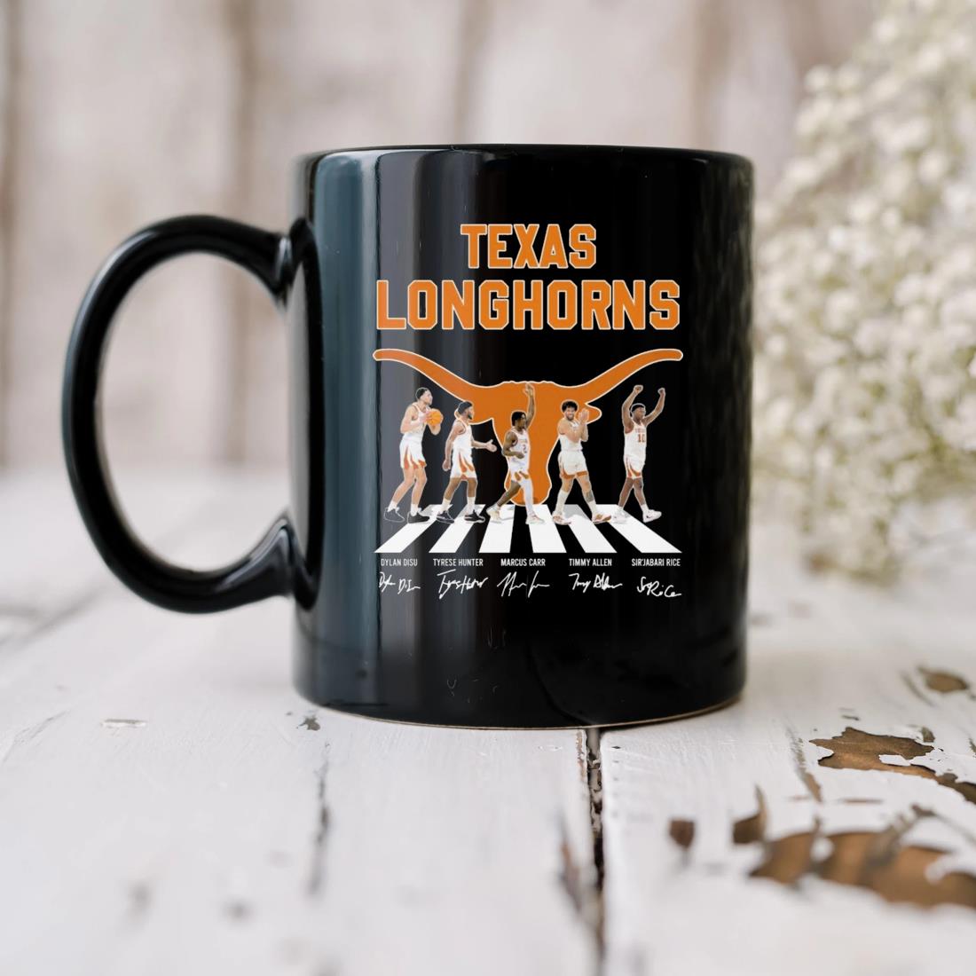Texas Longhorns Signature Abbey Road Signatures Mug biu