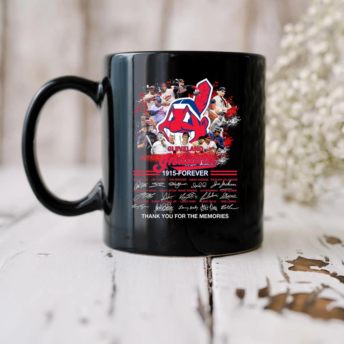 The Andians Baseball 1915 – Forever Thank You For The Memories Signatures 2023 Mug