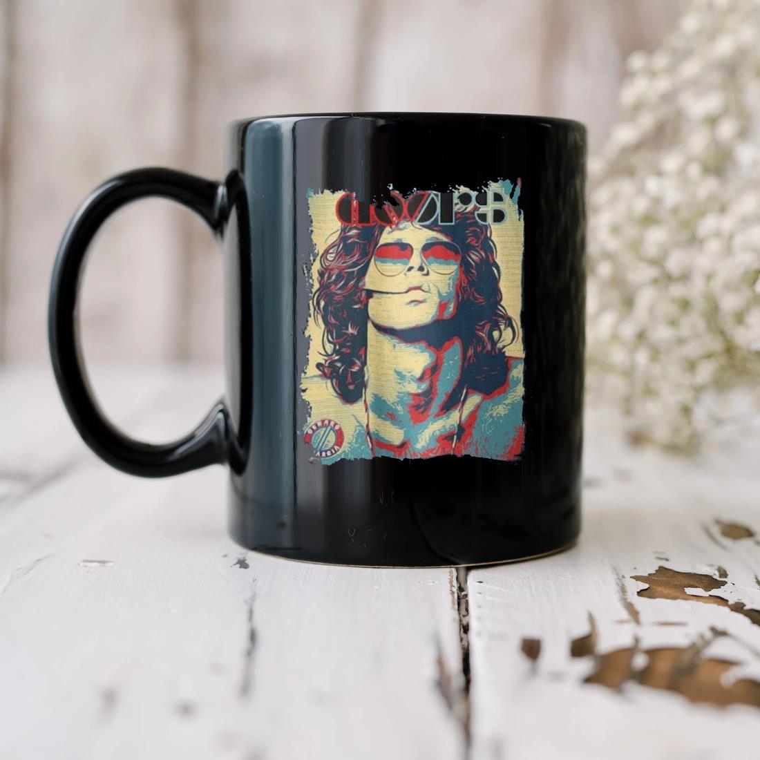 The Doors Jim Morrison Hope Style Music Band Mug biu