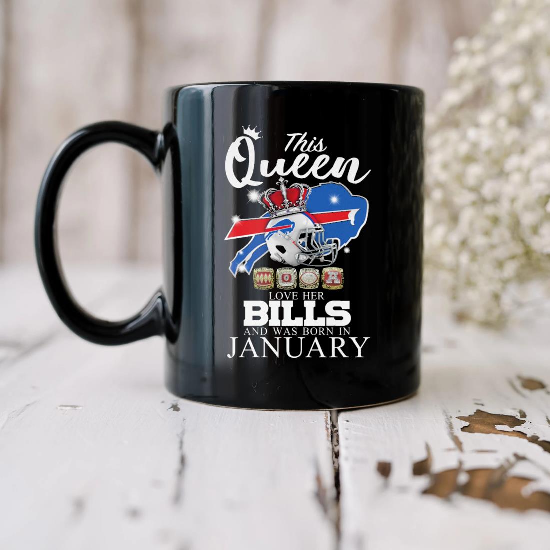 This Queen Love Her Bills And Was Born In January Mug