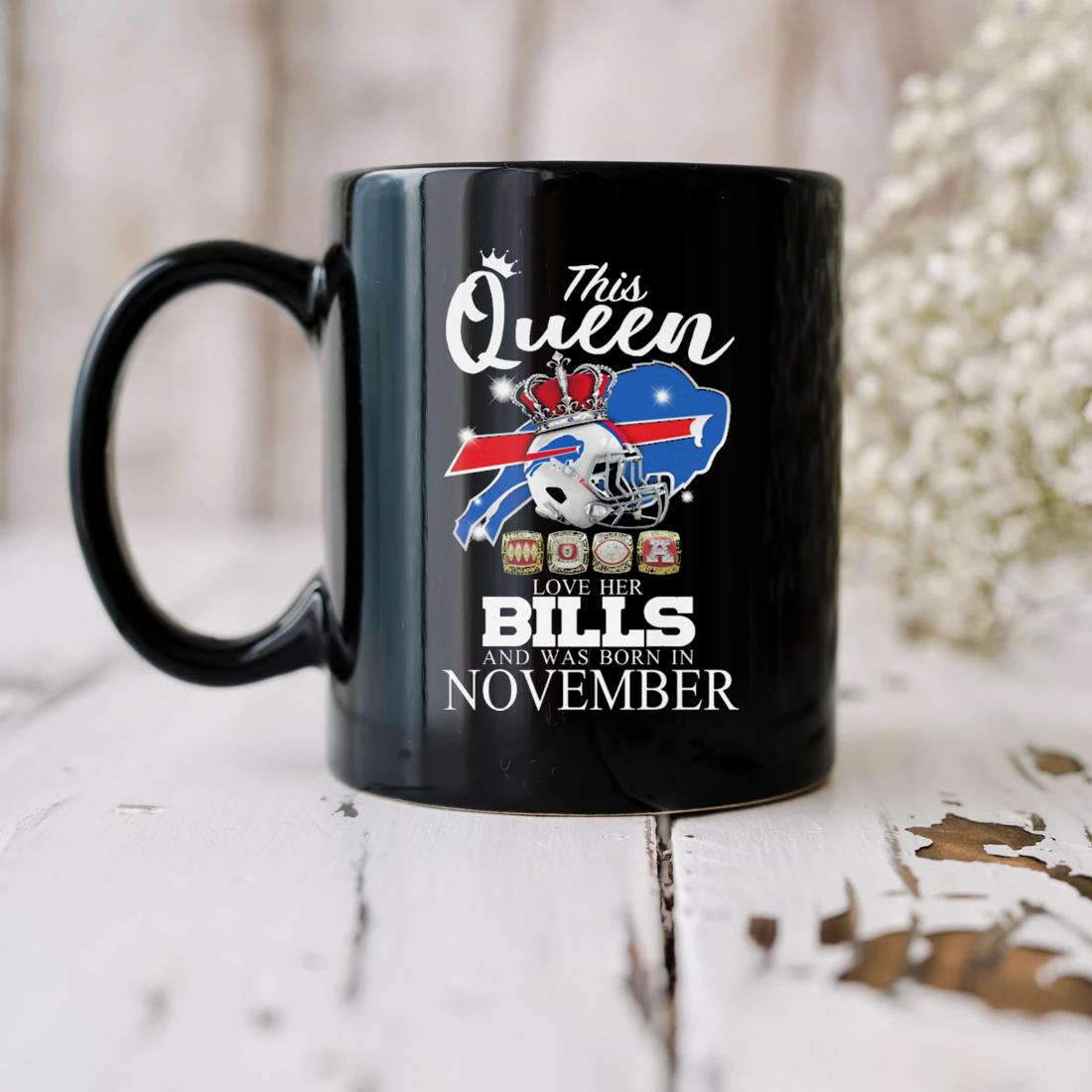 This Queen Love Her Bills And Was Born In November Mug