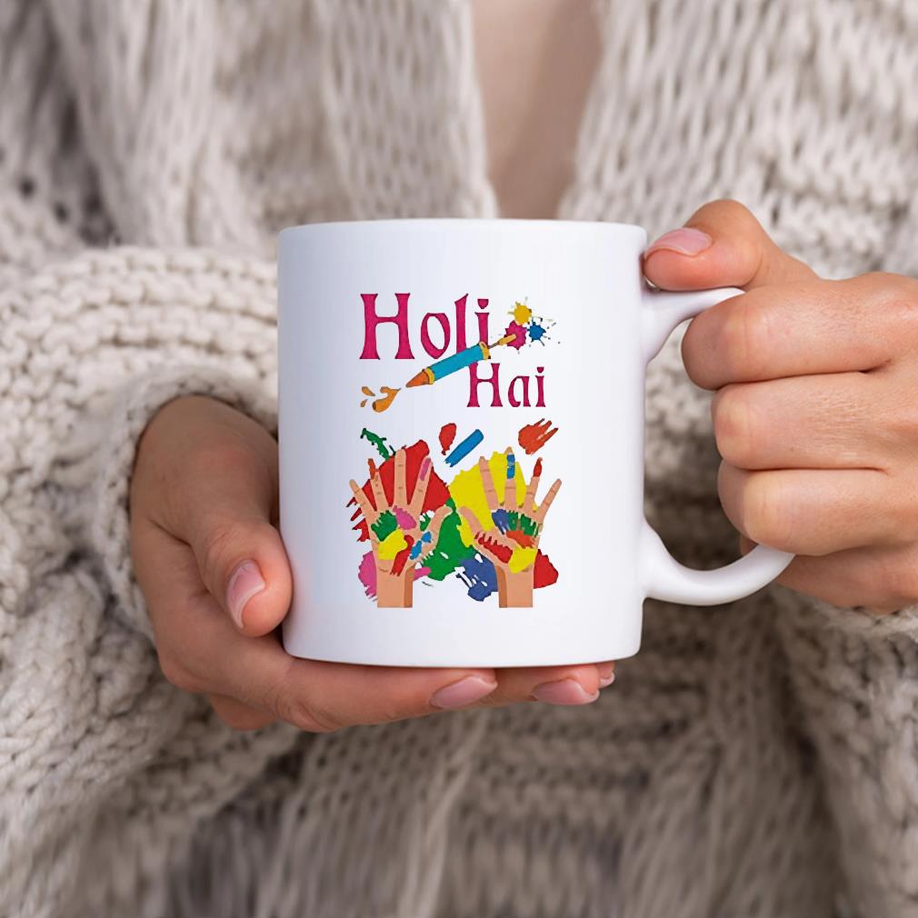 Toxi Holi Hai Colorful Mug hhhhh
