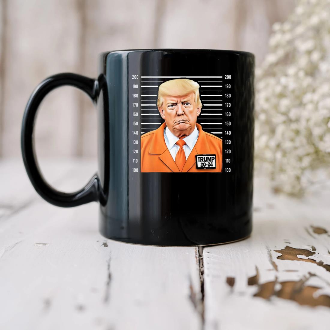 Trump 2024 Prisoner Mugshot Mug biu