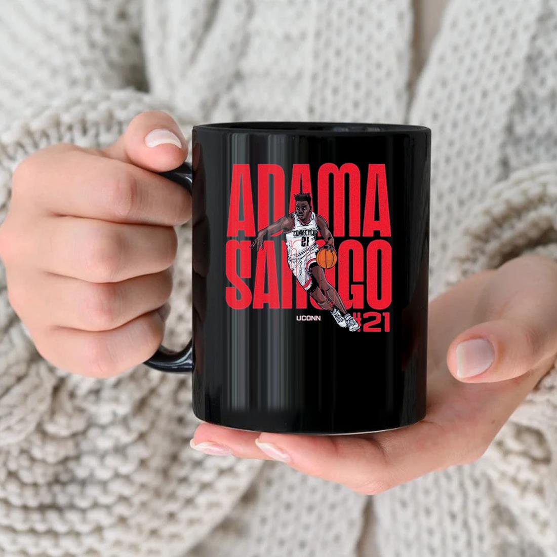 Uconn Huskies Ncaa Men's Basketball Adama Sanogo Mug