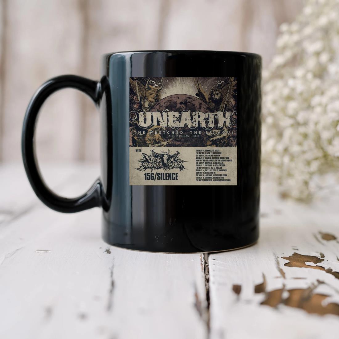 Unearth The Wretched The Ruinous Album Release Tour Mug
