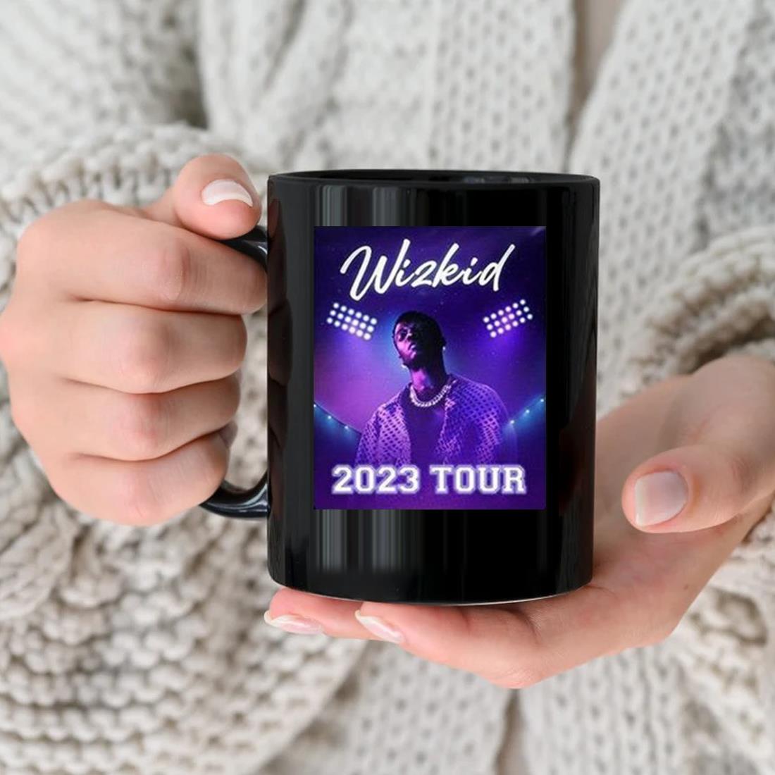 Wizkid 2023 Tour More Love Less Ego Mug nhu