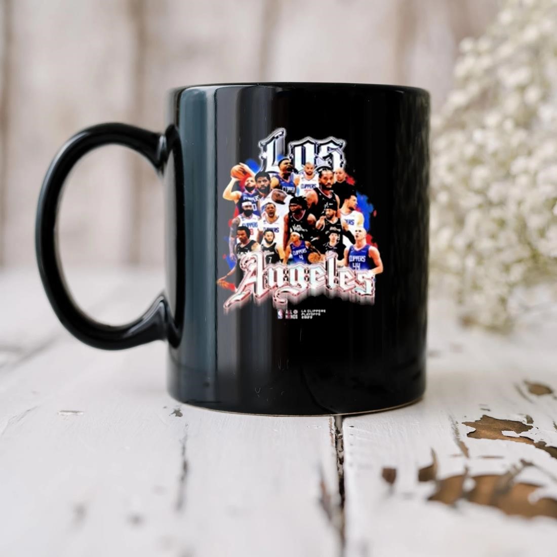 Clippers Fan Shop La Clippers Nba Playoff Roster Mug, hoodie, sweater, long  sleeve and tank top