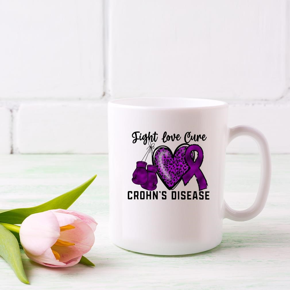 Fight Love Cure Crohn's Disease Mug