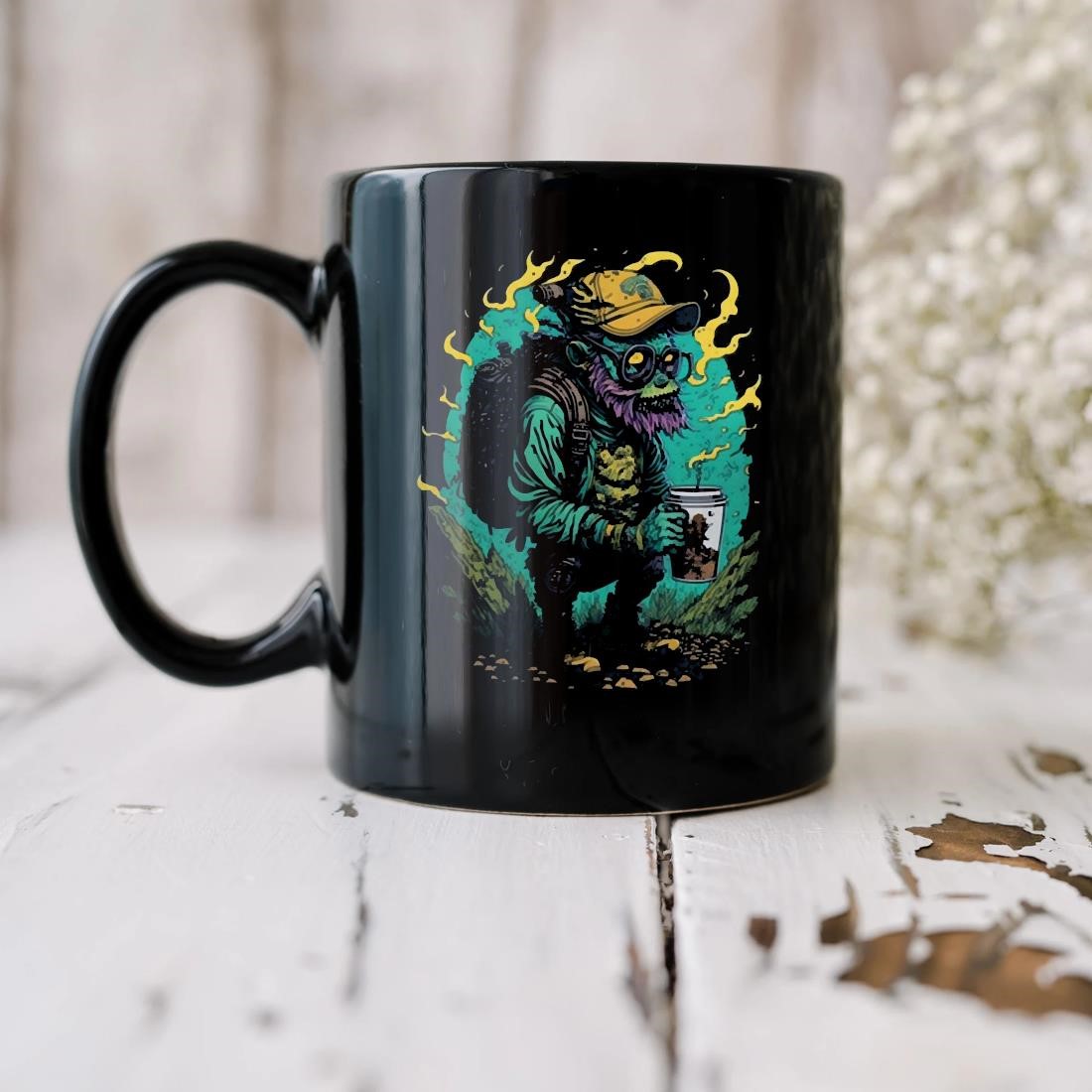 Horror Monster Hiker Drink Coffee Mug biu.jpg