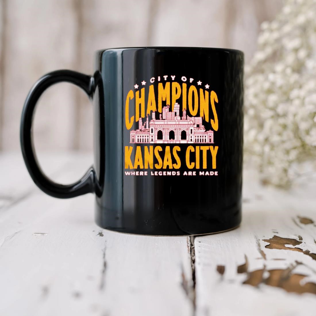 Kansas City Where Legends Are Made City Of Champions 2023 Mug biu.jpg