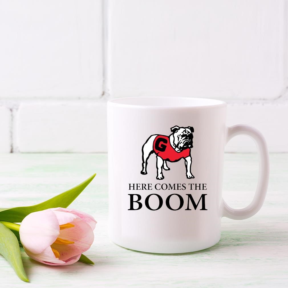 Official Georgia Bulldogs Here Comes The Boom Mug