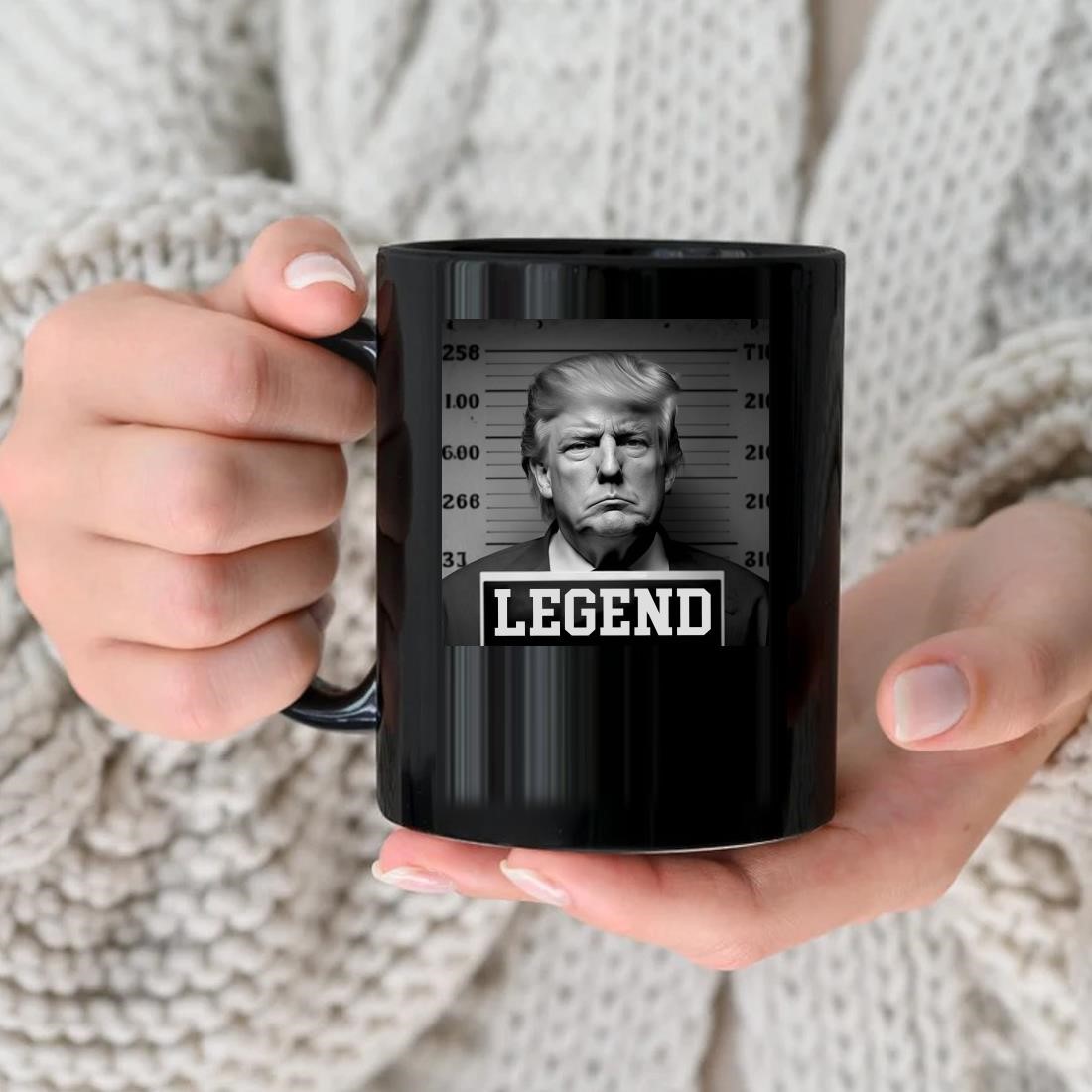 Original Donald Trump Mugshot Legend Mug