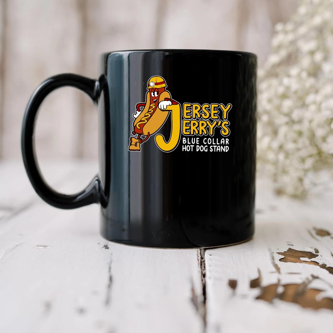 Original Jersey Jerry's Blue Collar Hot Dog Stand Mug biu.jpg
