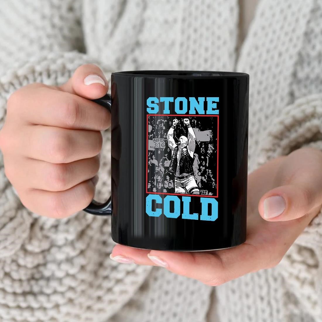 Original Stone Cold Steve Austin Vintage Punk Mug