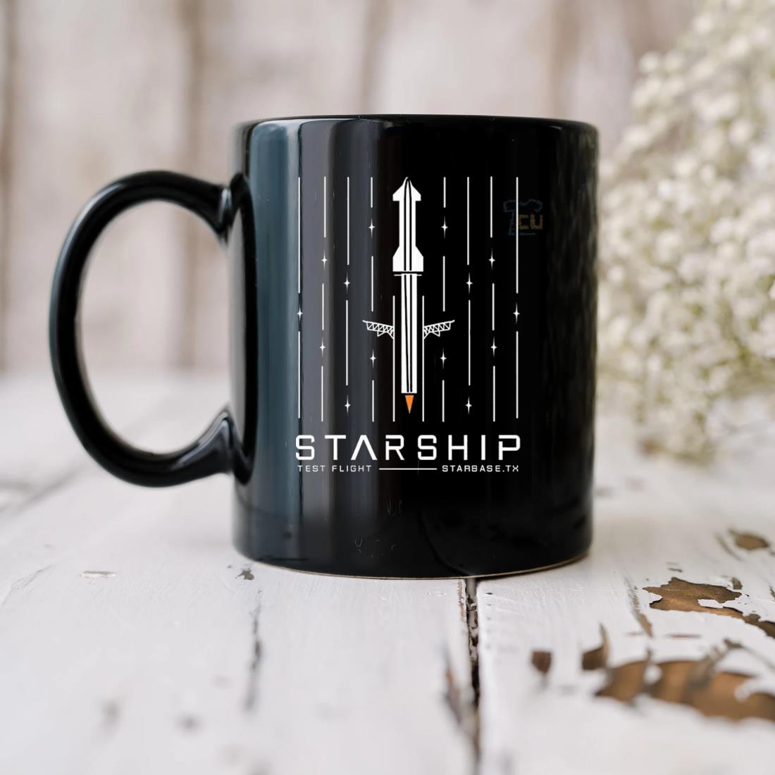 Spacex Starship Test Flight Mug biu