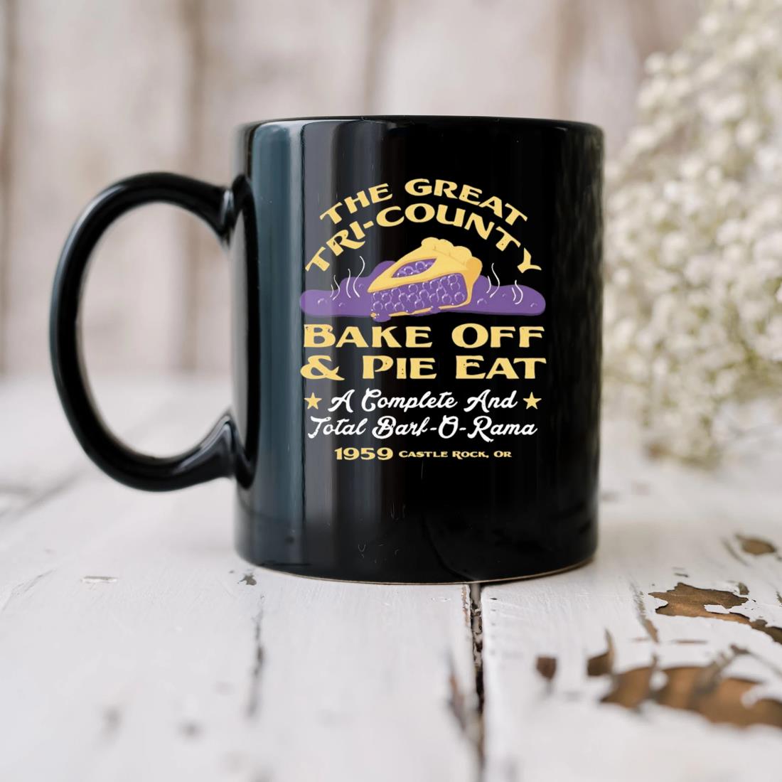 The Great Tri-county Bake Off & Pie Eat Mug biu