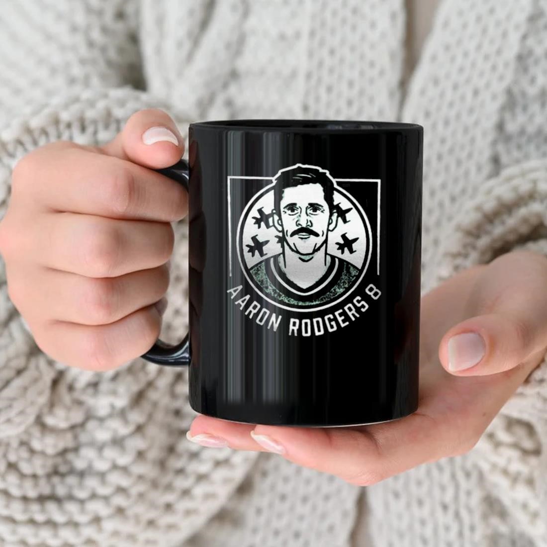 Aaron Rodgers 8 Welcome To New York Jets Mug