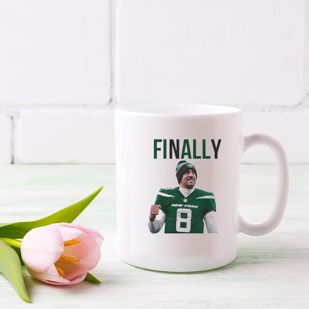 Aaron Rodgers Finally New York Jets Mug