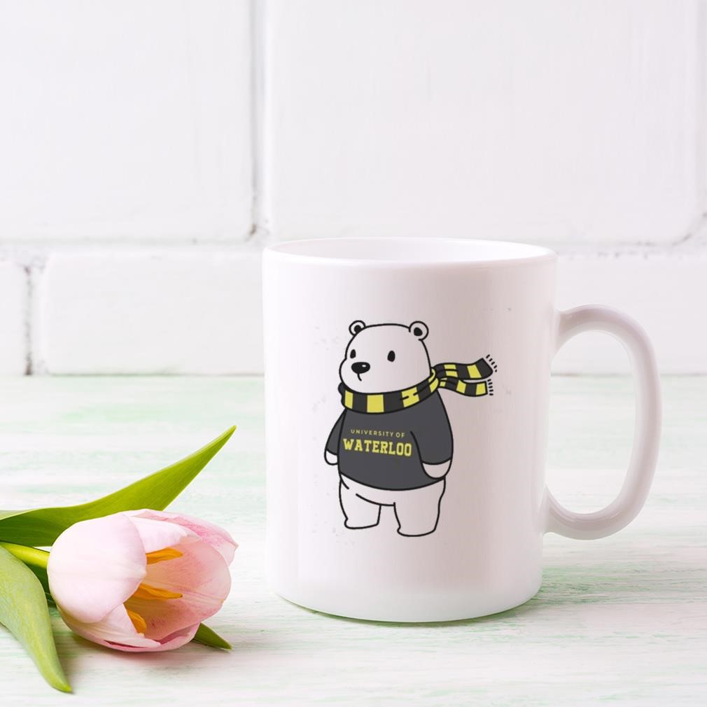 Bear With Sweater University Of Waterloo Mug
