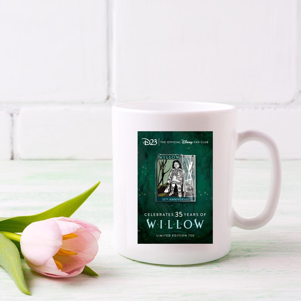 D23-exclusive Willow 35th Anniversary Pin Limited Edition Mug