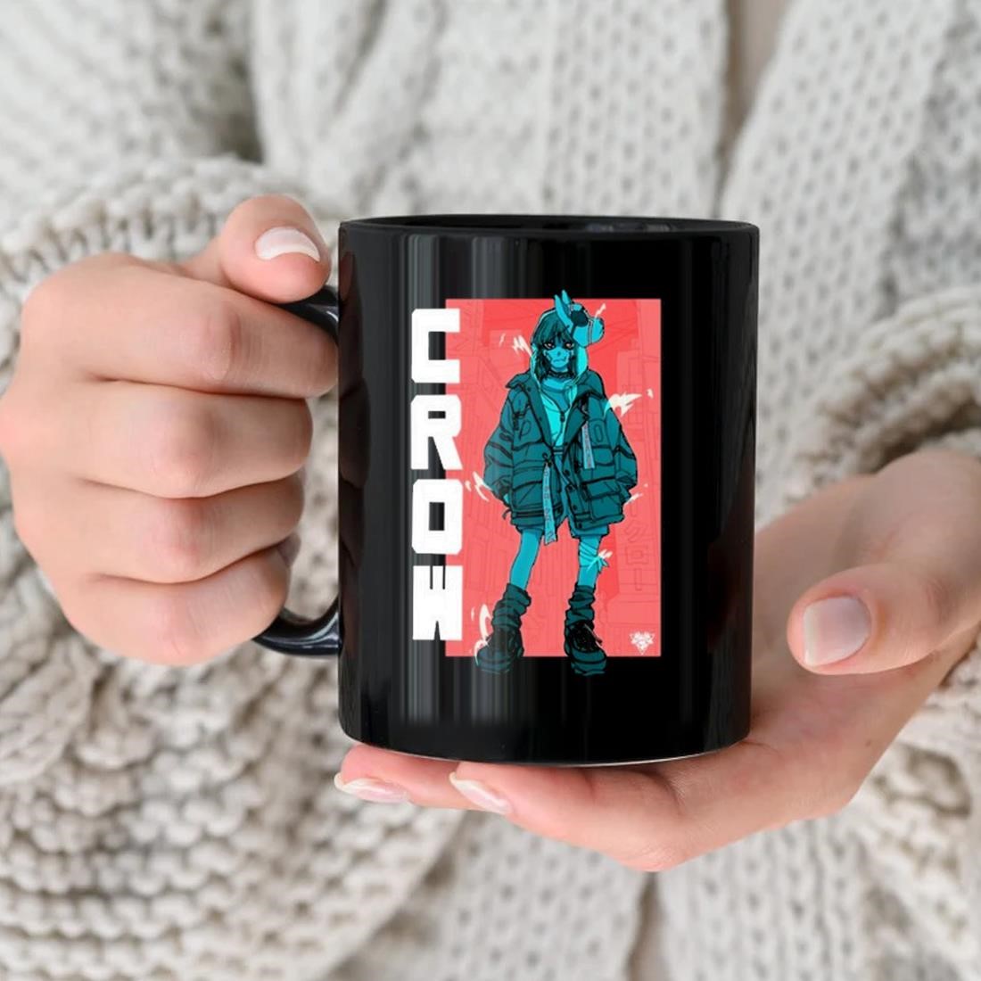 Eyepatch Wolves Crow New Mug