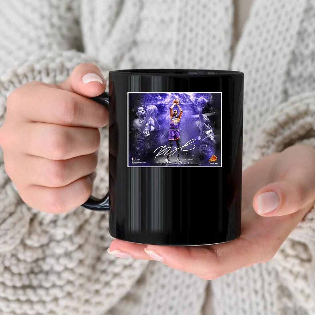 Kevin Durant Phoenix Suns Stars Of The Game Collage Signature Mug