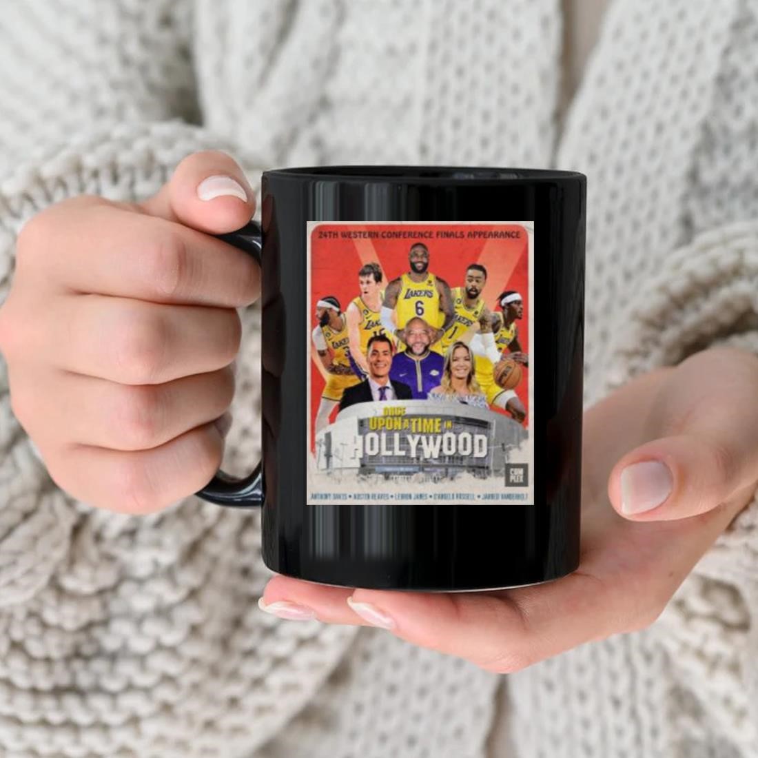 Los Angeles Lakers 24th Western Conference Finals Appearance Once Upon A Time In Hollywood Mug
