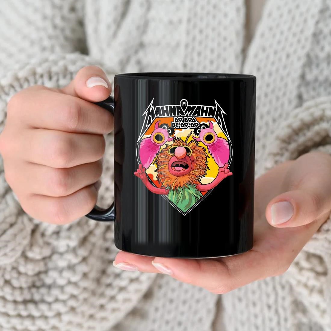 Official The Muppet Muppets Mahna Mahna Logo Mug