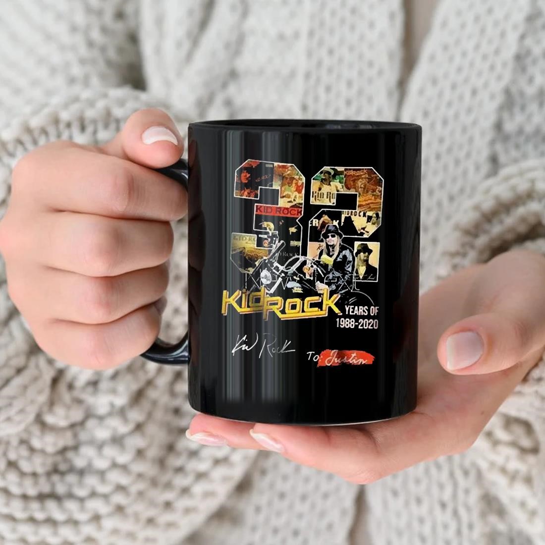 Original 32 Kidpock Year Of 1988 2020 Signature Mug
