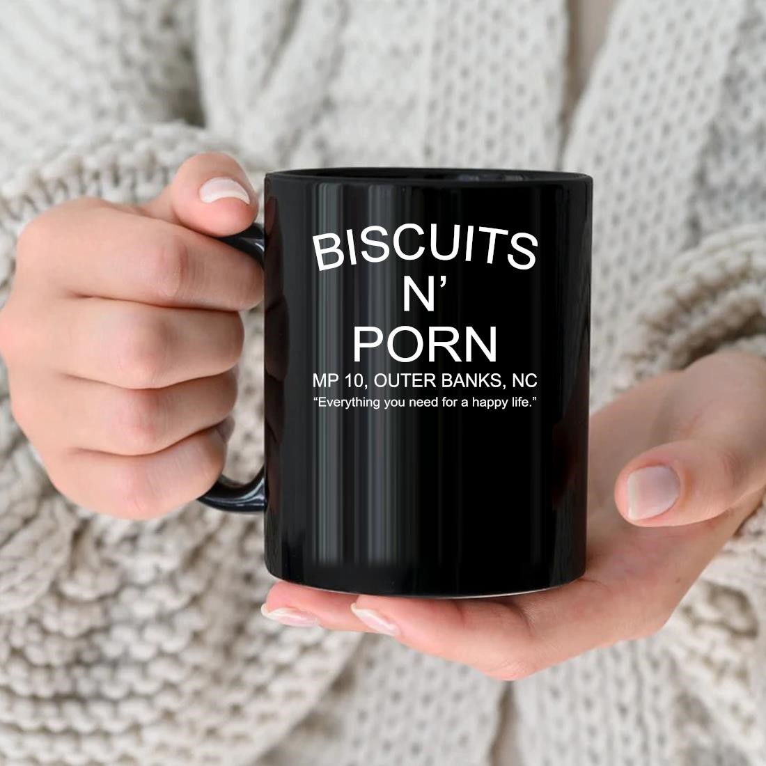 Original Biscuits N Porn Mp 10 Outer Banks Nc Mug, hoodie, sweater, long  sleeve and tank top