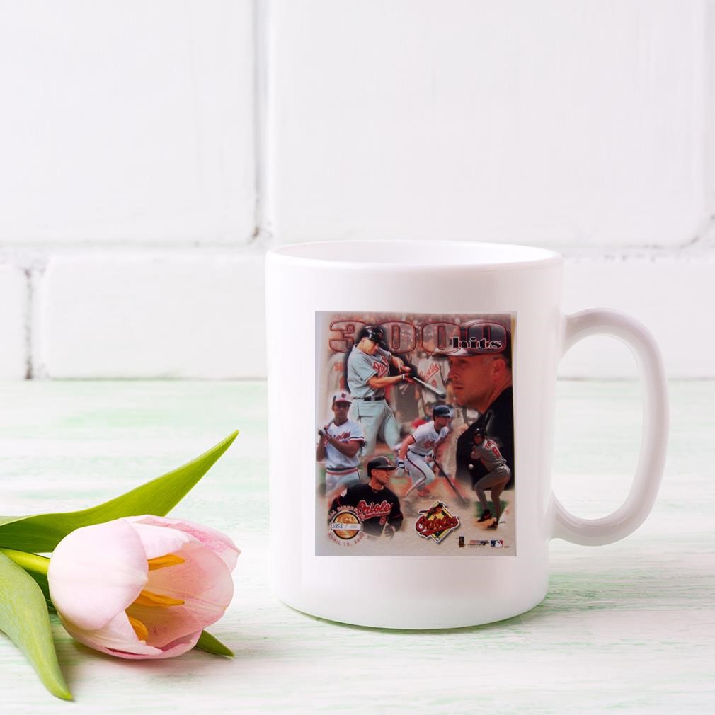 Original Cal Ripken Jr Baltimore Orioles Serial# 3,000 Hits Mug