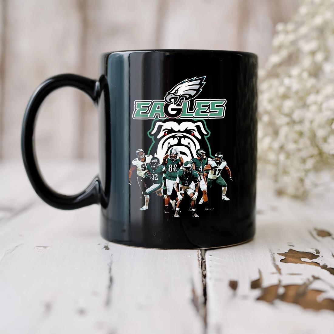 Original Eagles Dawgs Philadelphia Eagles And Georgia Bulldogs Players Mug biu.jpg