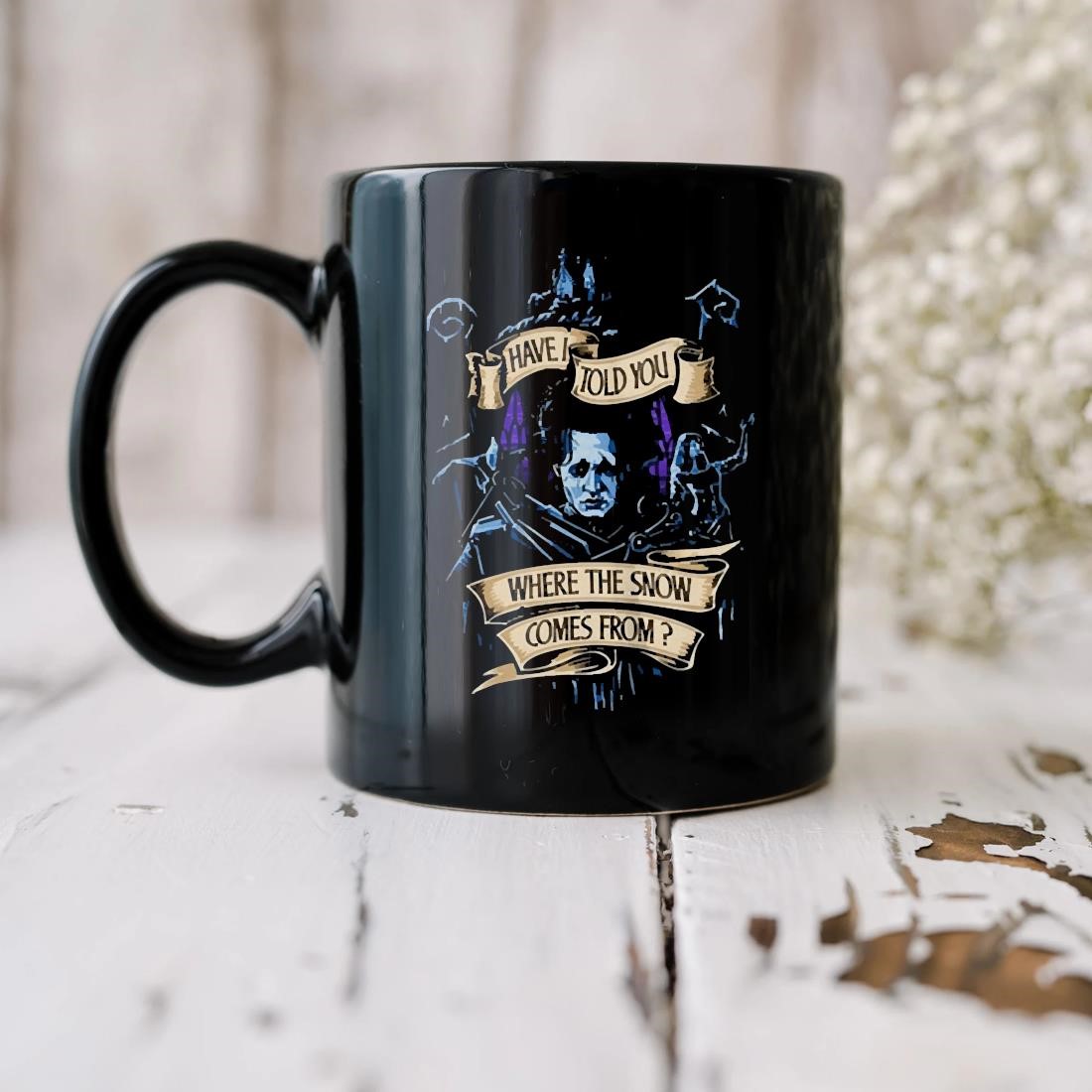 Original Story About Snow Edward Scissorhands Scary Movie Mug biu.jpg