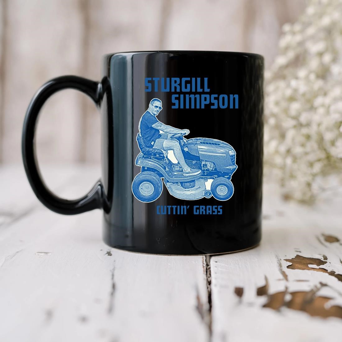 Original Sturgill Simpson Cuttin Grass Tie Dye Mug biu.jpg