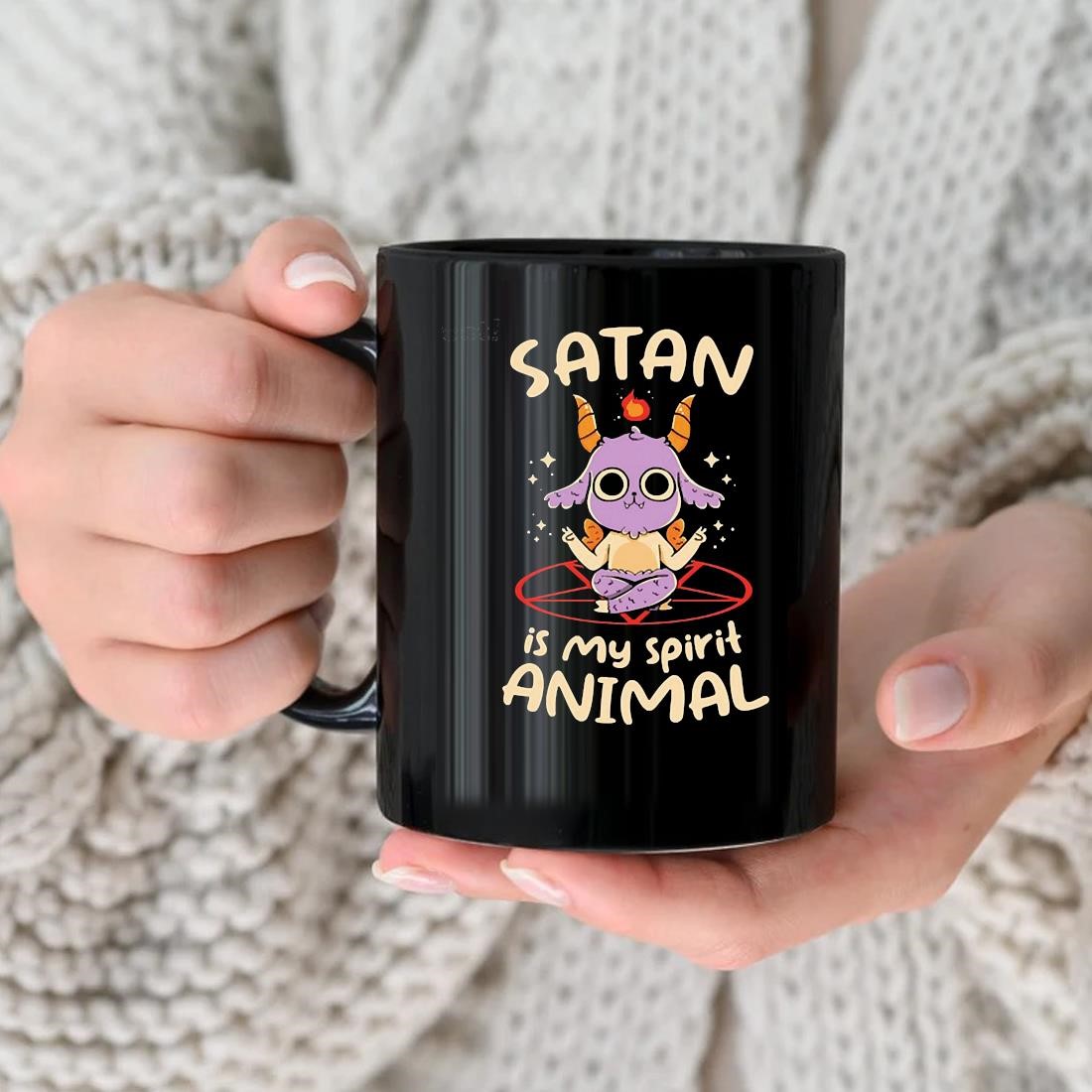 Satan Is My Spirit Animal Of Mug