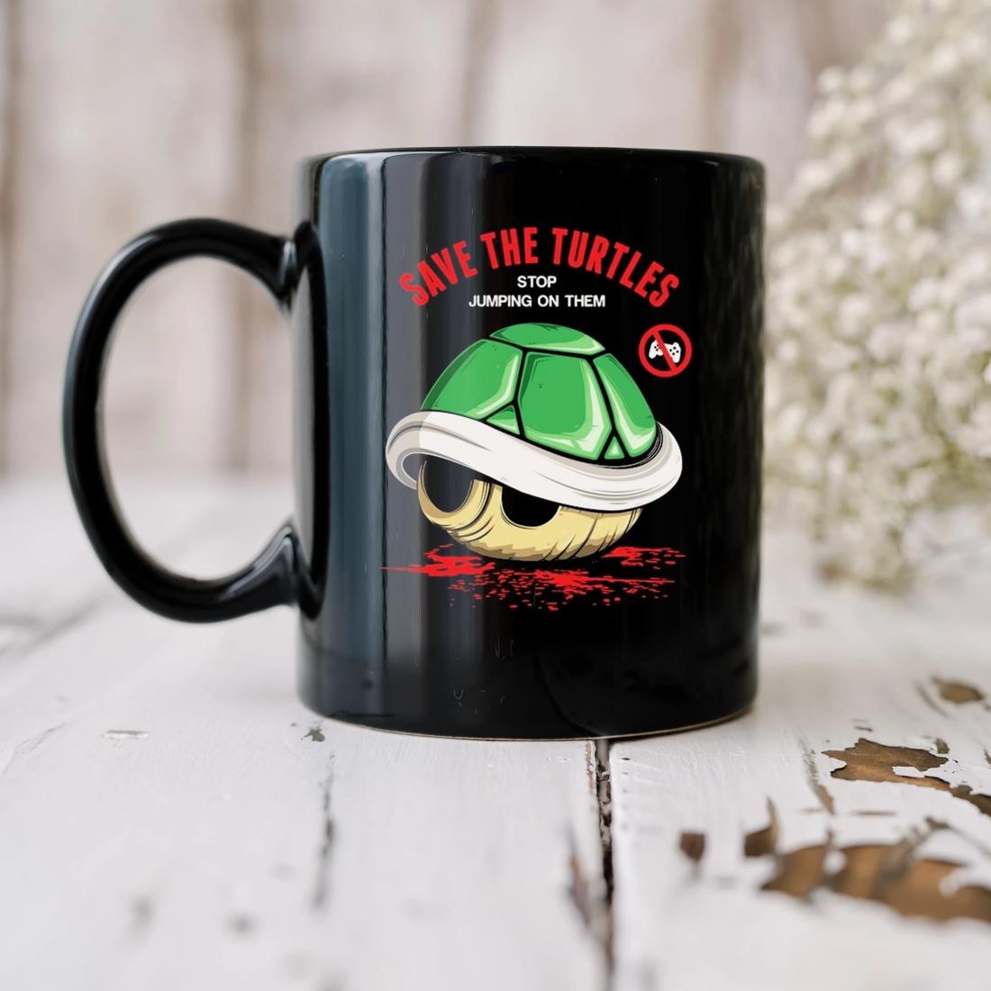 Save The Turtles Stop Jumping On Them Mug biu.jpg