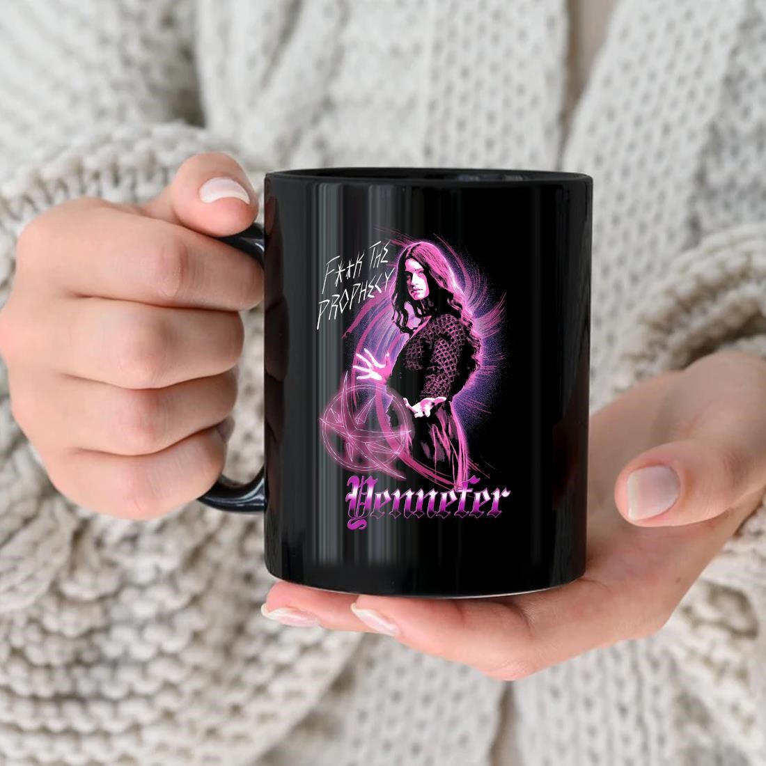 The Witcher Fuck The Prophecy Yennefer Mug
