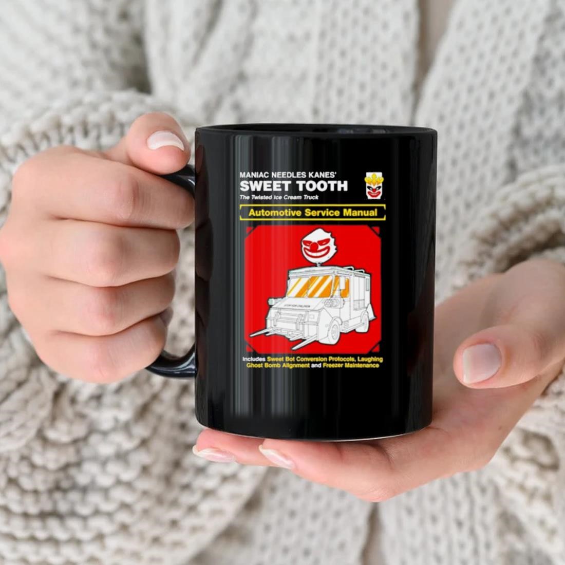 Twisted Metal Sweet Tooth Service Manual Mug