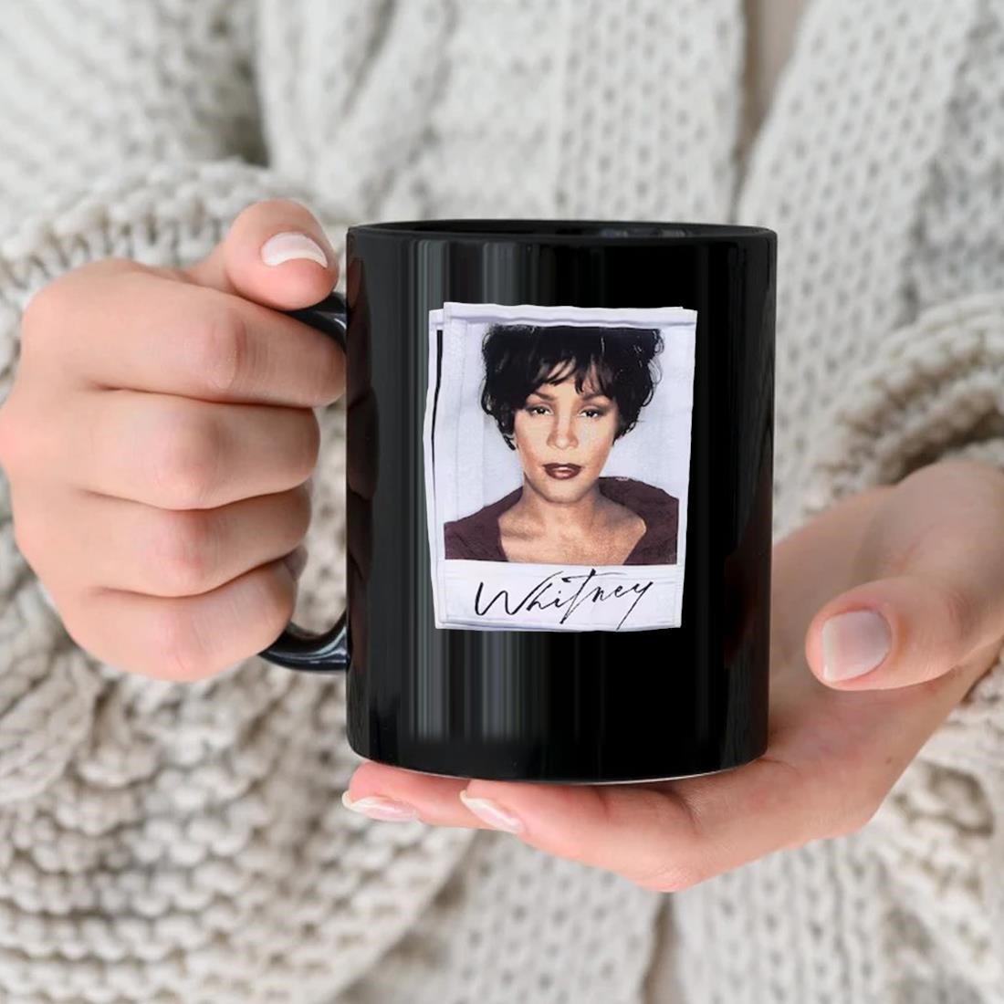 Whitney Houston Polaroid Mug