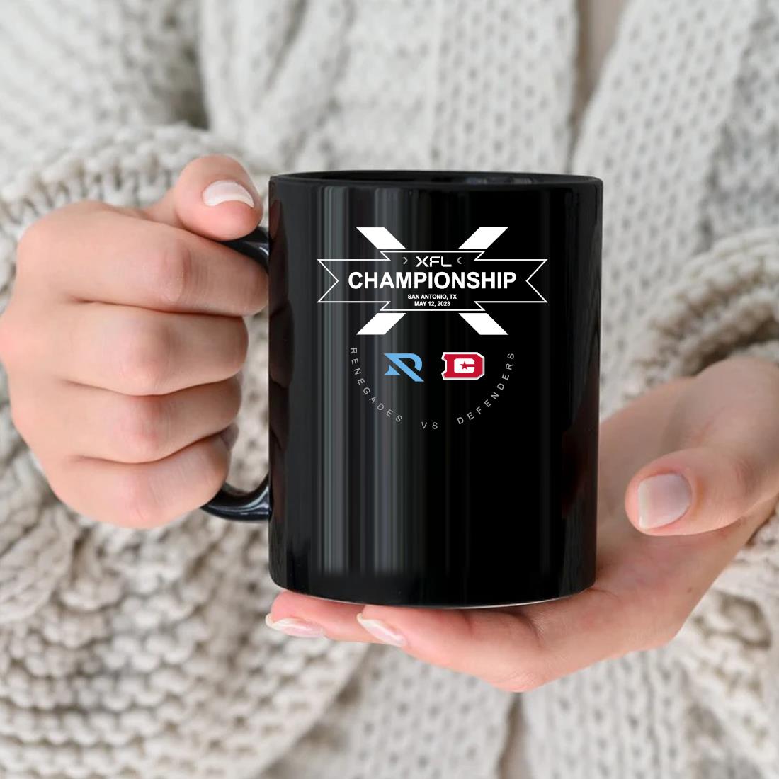 Original 2023 Xfl Championship Matchup Mug