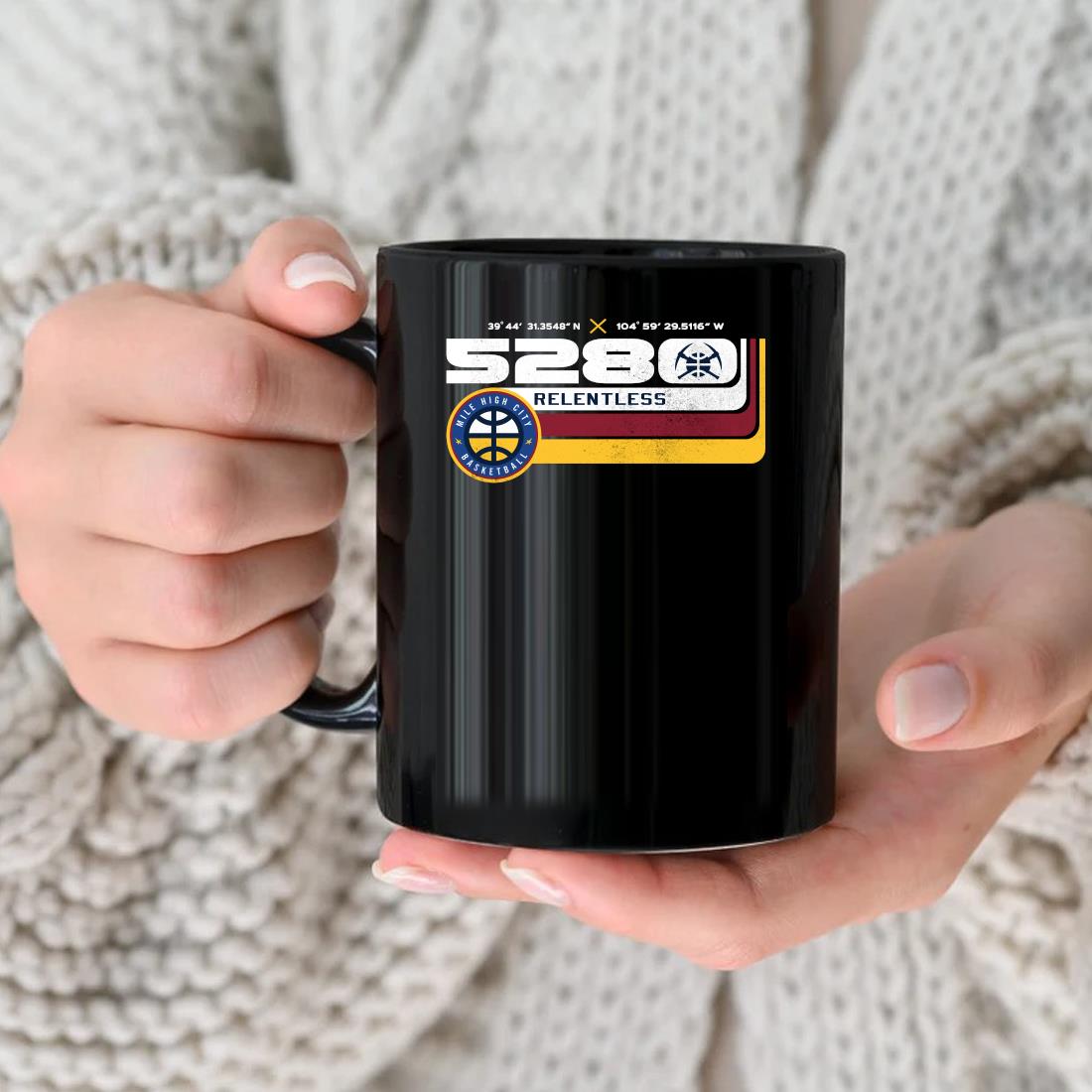 Original Denver Nuggets Announcer 5280 Relentless Mug