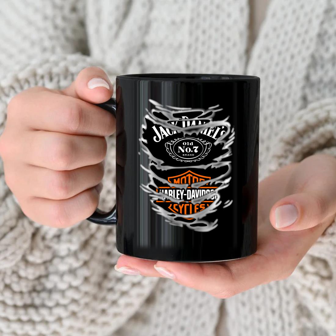 Original Jack Daniel’s Tennessee Whiskey Harley-davidson Motor Company Mug