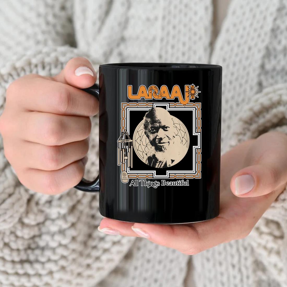 Original Laraaji All Things Beautiful Mug