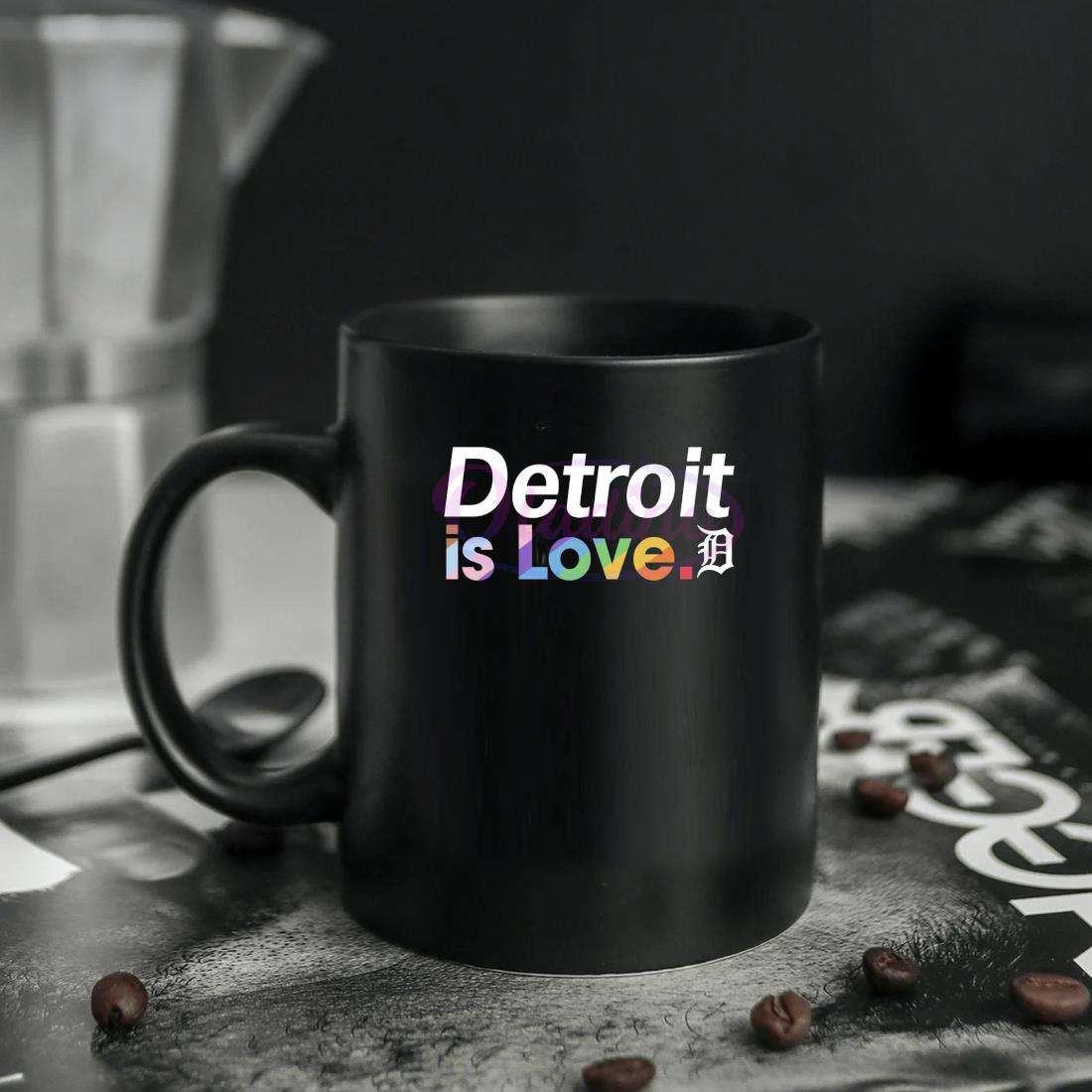 Detroit Tigers is love pride shirt, hoodie, sweater, long sleeve and tank  top