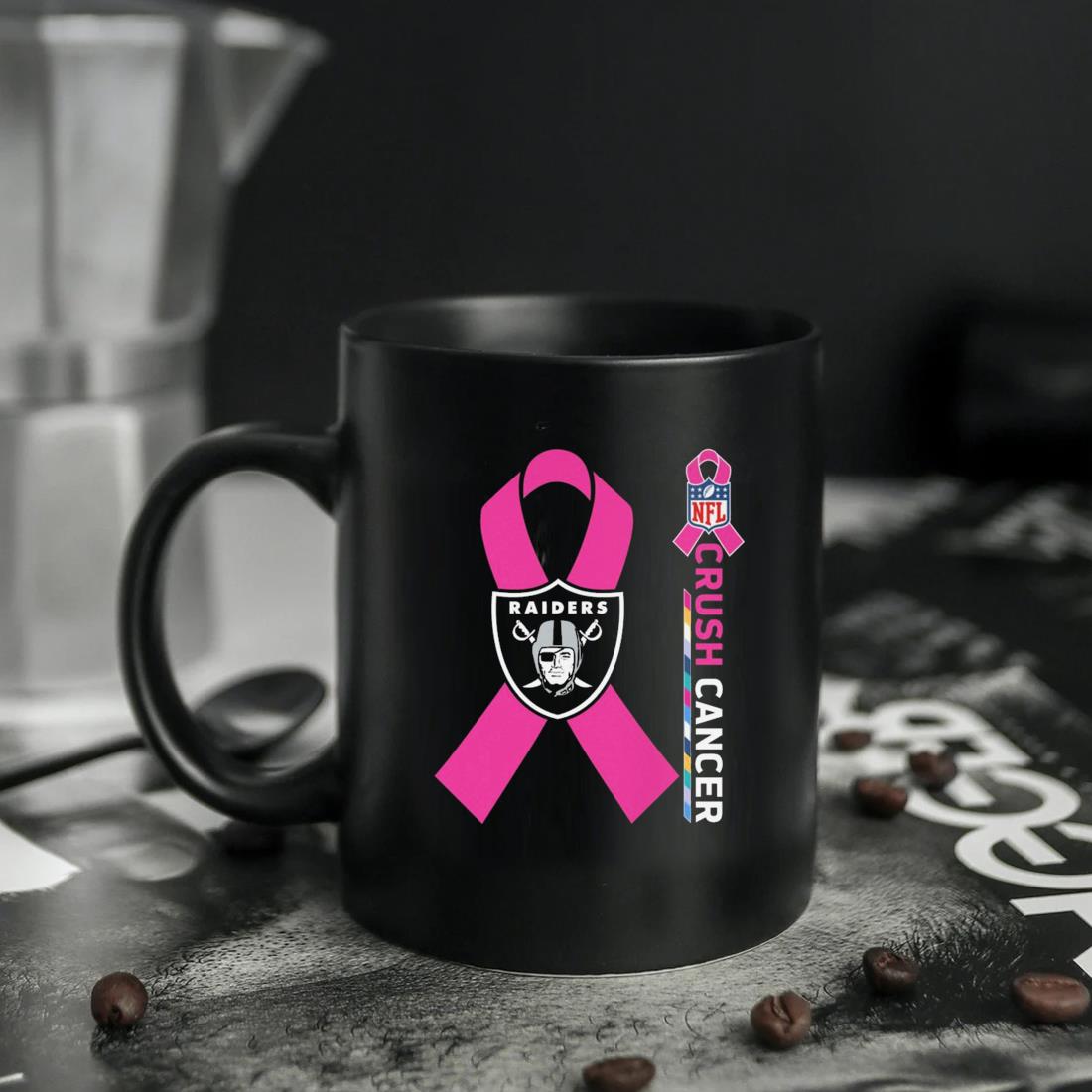 Las Vegas Raiders Nfl Crush Cancer T-shirt,Sweater, Hoodie, And