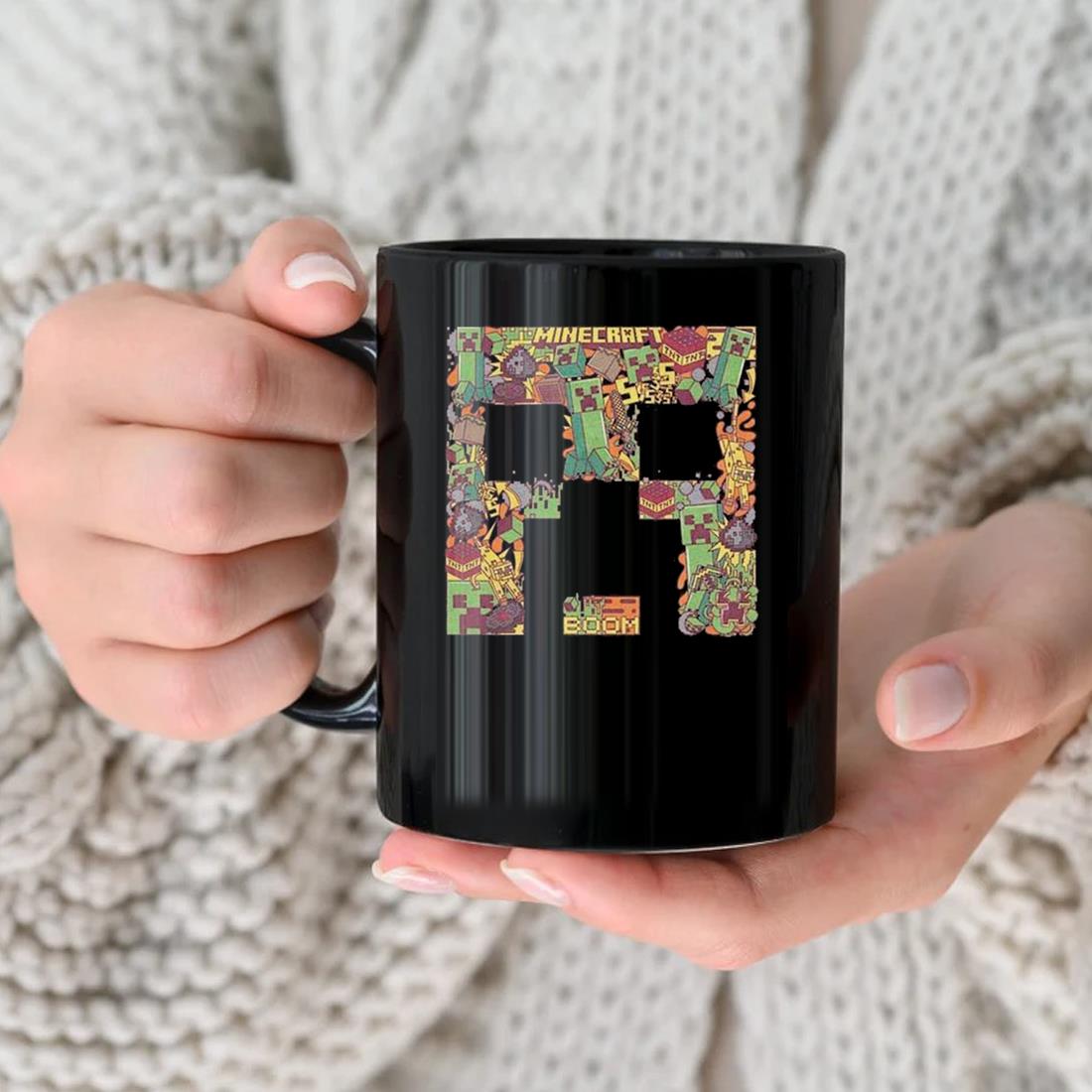 Minecraft Creeper Face Mug 