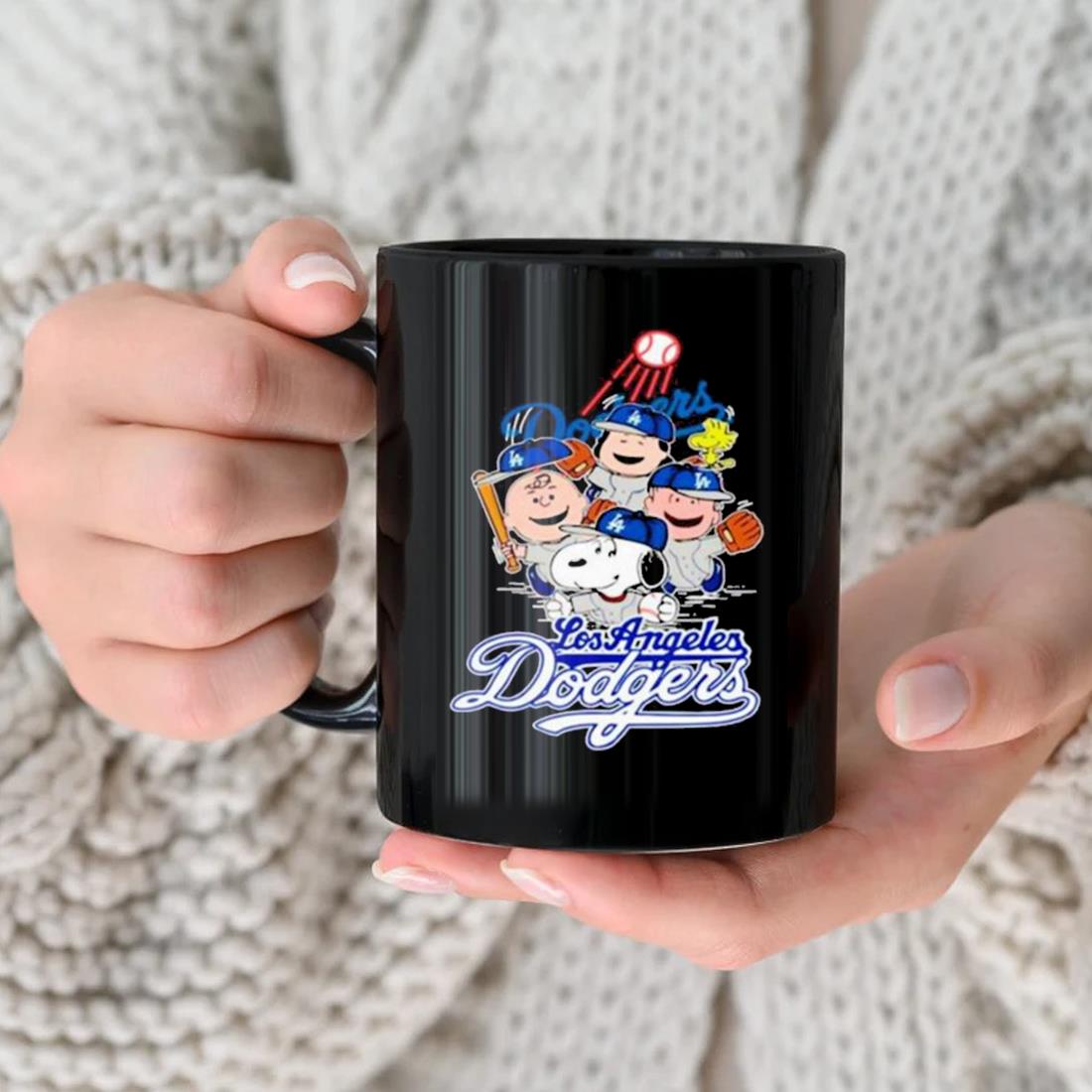 15oz White Mug State of Mind | Los Angeles Dodgers