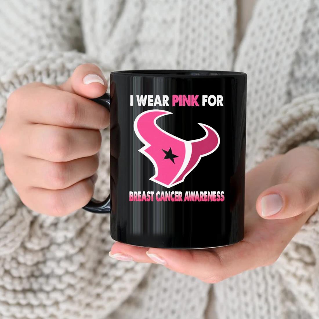 Official Houston Texans I Wear Pink For Breast Cancer Awareness T t-shirt,  hoodie, sweater, long sleeve and tank top