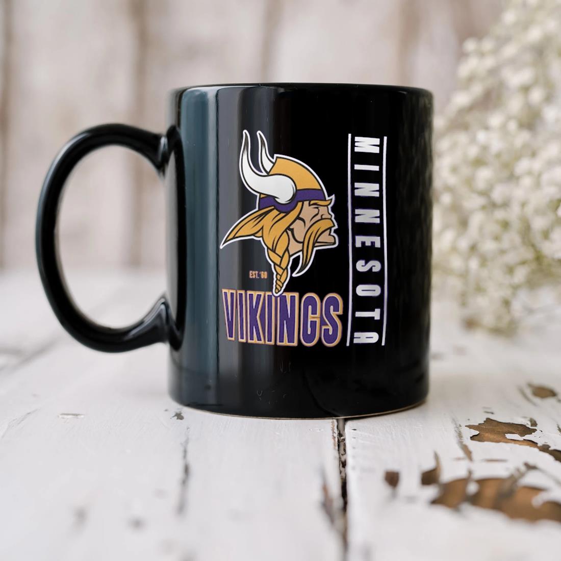 Official Minnesota Vikings Nike Lockup Essential Mug, hoodie